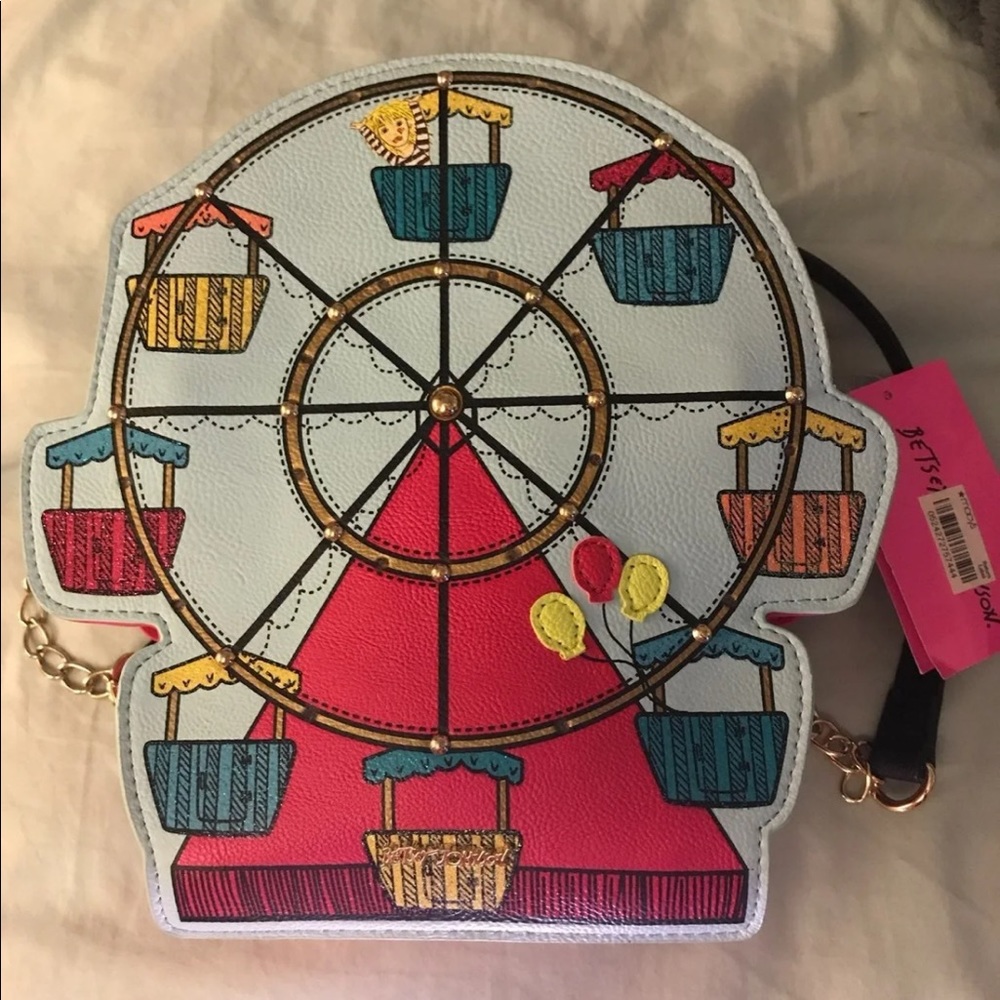 Betsey Johnson Ferris wheel purse (Rare)